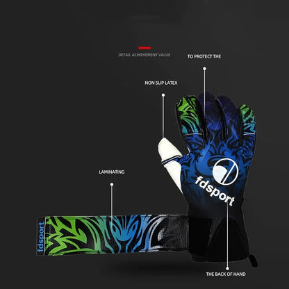 Football Goalkeeping Protective Gloves Flexible Breathable