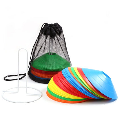 Football Training Cones with Holder and Bag